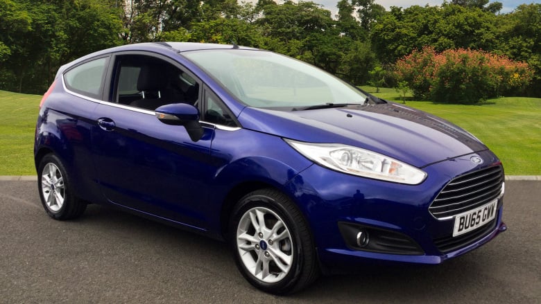 Buy Online Ford Fiesta Ecoboost Zetec Dr Petrol Hatchback For Sale